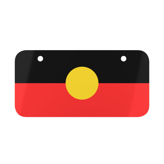 Aboriginal Mini License Plate
